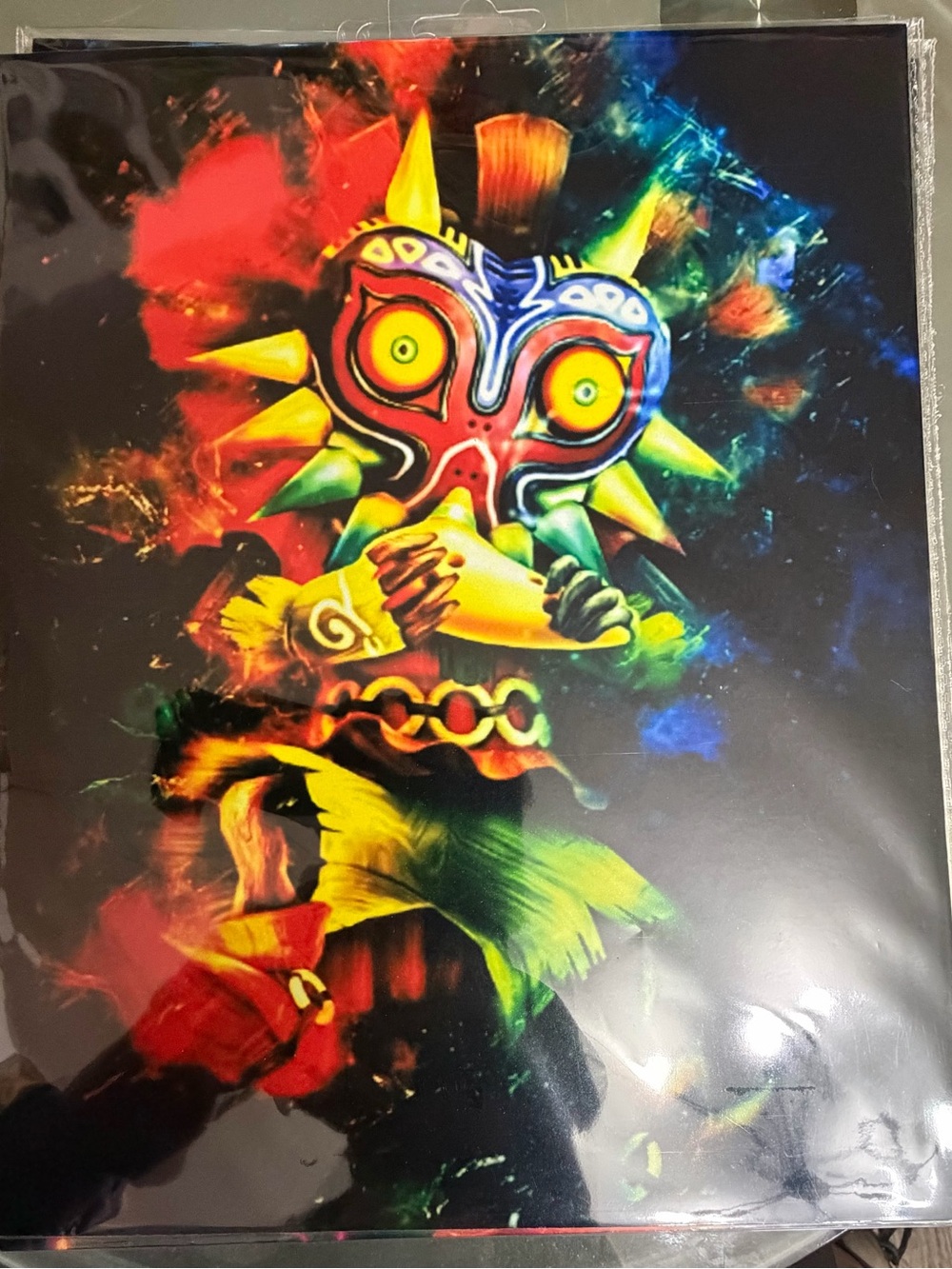 Majora’s Mask 8x10” Tin Sign